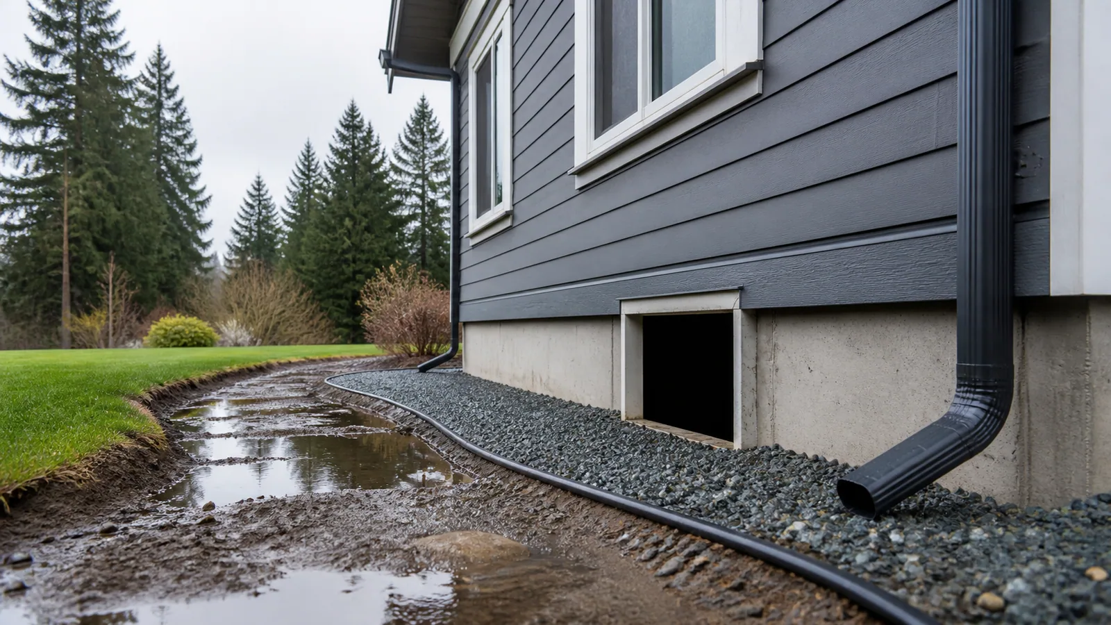 Crawlspace Water in Battle Ground: Drainage Diagnosis First