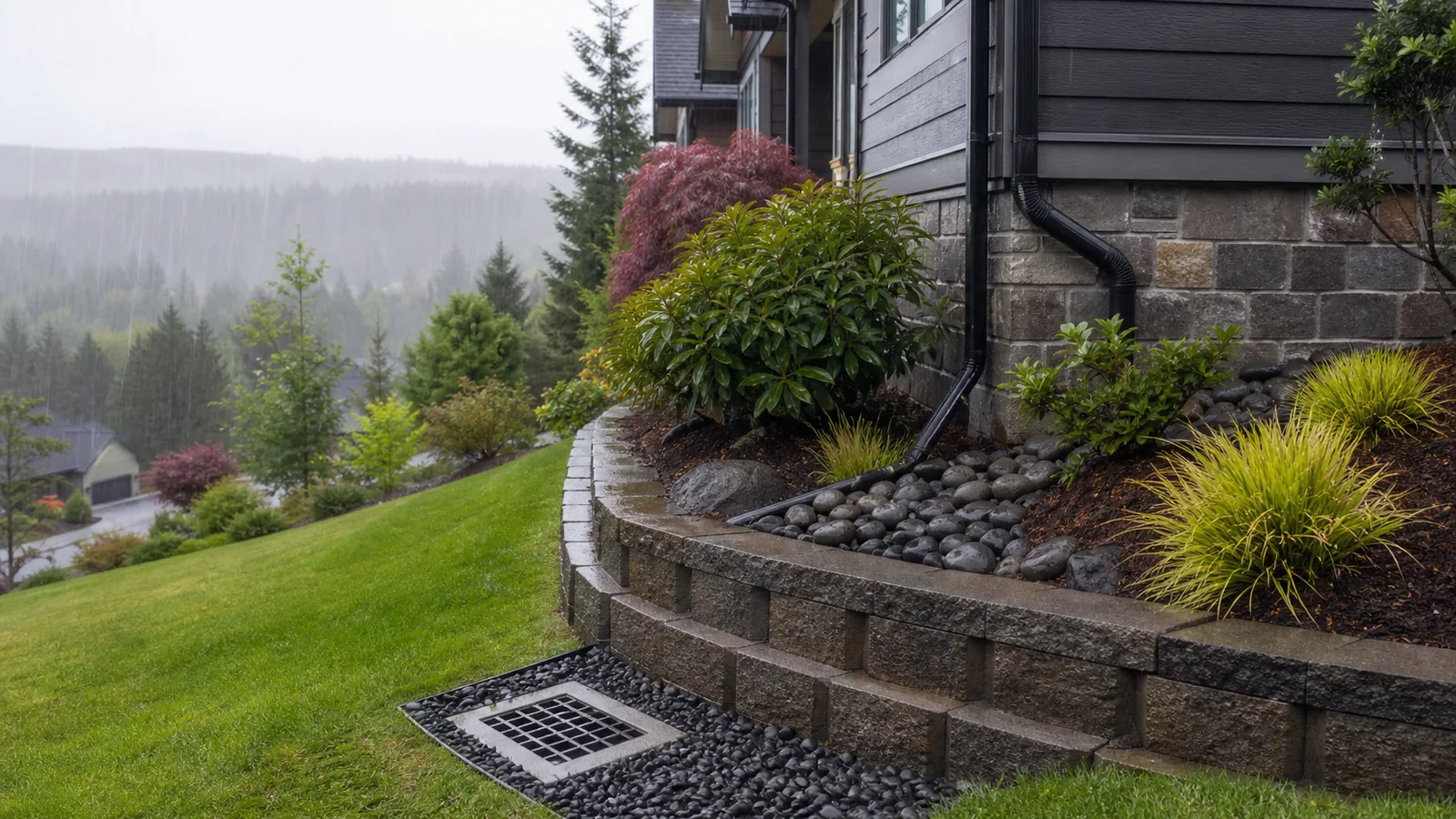 Hillside Drainage in Camas: Gutters, Grading, and Warning Signs