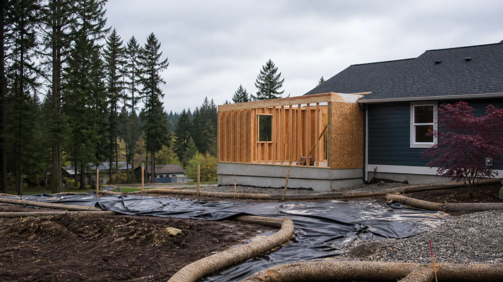 Planning a La Center Addition: Stormwater, Erosion, and Permits