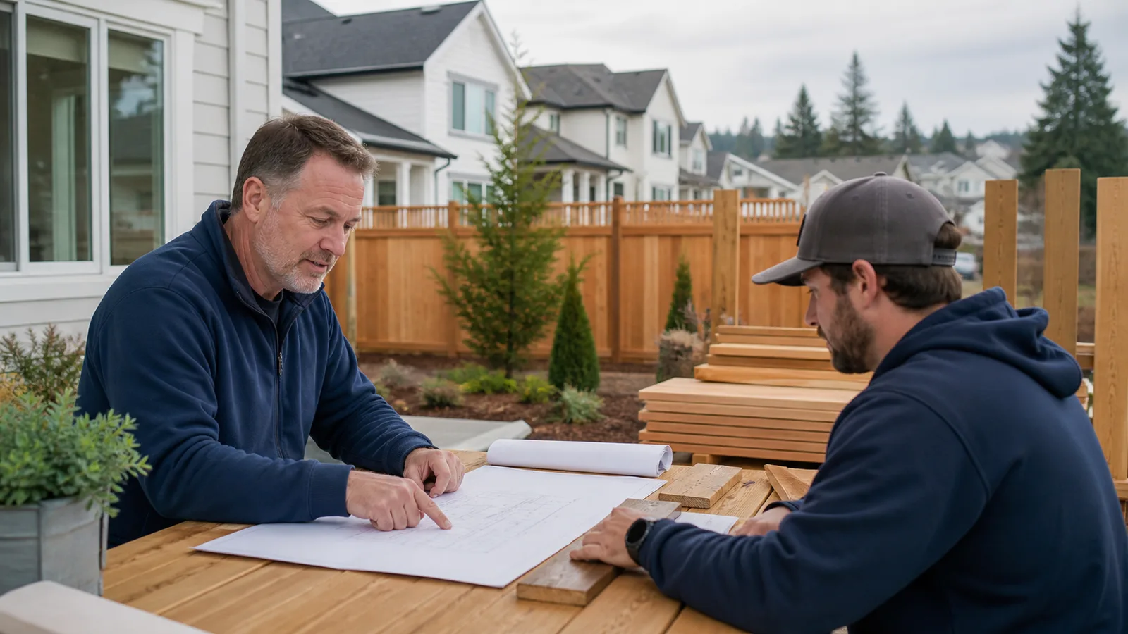 HOA Fence Planning in Ridgefield, WA: Design Review, Lines and Gates